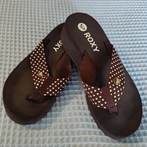 Roxy Brown Flip Flop